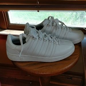 Mens K-Swiss classic Leather Tennis shoes